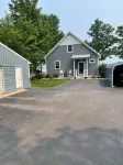 Beautiful waterfront home with private beach.
