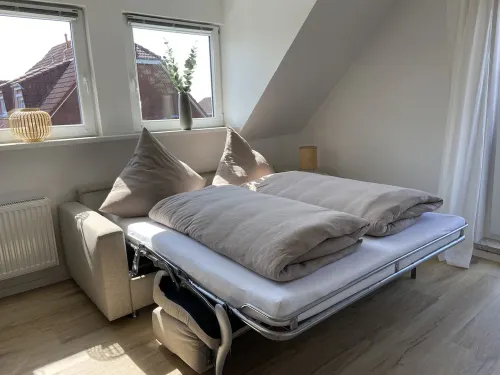 Modern holiday apartment for 2-4 people, free WLAN, summer/winter offers Hotel a Norddeich