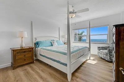 Stunning 2-Bedroom Oceanfront Condo 203 at Sandpiper Towers in Satellite Bch, FL Hotels near Java Cream Cafe