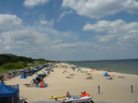 Sunny, maritime top floor apartment with a view over Zinnowitz