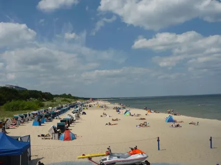 Sunny, maritime top floor apartment with a view over Zinnowitz