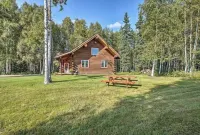 Northern Lights Escape: Authentic Log Cabin with Private Sauna Experience