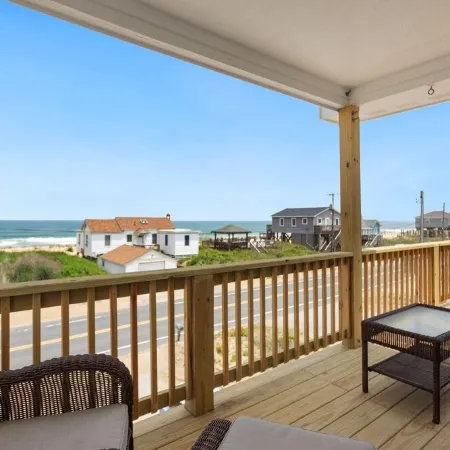 Gorgeous, Ocean View, 3 bedroom, 2 bathroom home in the heart of Kitty Hawk!