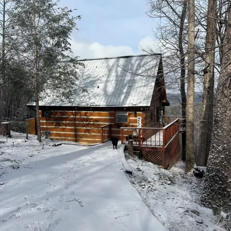 Smoky Mountain Cabin With Private Deck Hot Tub Close to National Park