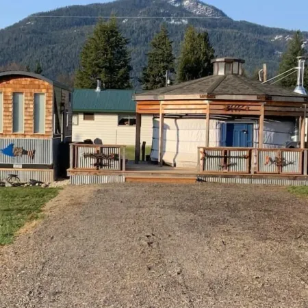 Poindexter’s Palace-A Yurt and A Tiny Home!
