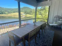VIEWS! Private Cove Lake House & Pool!