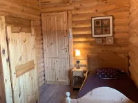 authentic Scandinavian log cabin Hoteles en Le Dévoluy