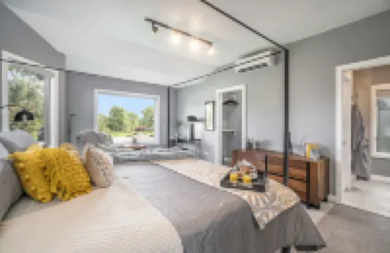 Come cozy up next to the fireplace at our contemporary condo centrally located