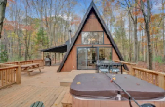 Dreamtime - Modern A-frame Cabin w/ Hot tub