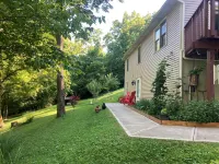 Beautiful lower level of house in nature with wildlife all around.