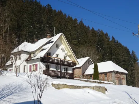 Comfortable home between the stream and the edge of the forest