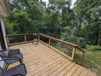 Glenn Falls Cottage with spectacular treetop views and access to the Glen Falls!