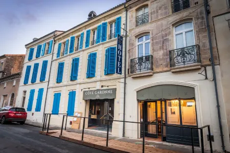 Hotel Restaurant CÔTE Garonne le Balcon des Dames - Tonneins Marmande Agen - Chambres climatisées Отели в г. Эгийон