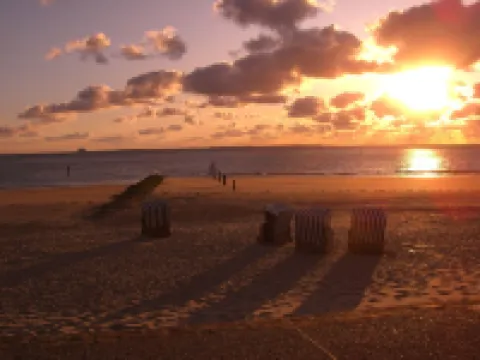 Apartment "Lachmöwe" // WLAN, sauna, fitness room, 2 Gazelle bicycles Hotéis em Norderney