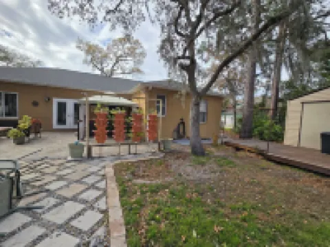 Spacious pet friendly home offers everything you need for a relaxing stay.