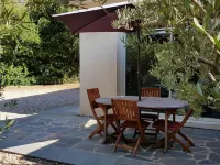 Mini villa T2 on the seafront at Marine de Sisco, ideal for discovering the Cape. Hotels in Sisco