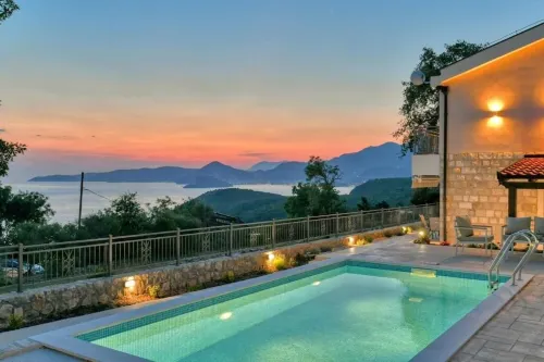 Seaview Villa Lavanda with pool Hotels in Petrovac