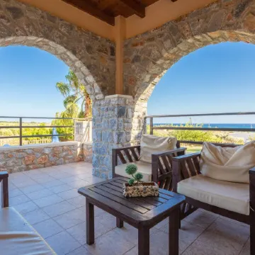 Andreas Beach Villa Large Private Pool Walk to Beach Sea Views A C Wifi Car Not Required - 1654