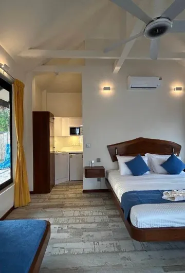 ดีลักซ์ทริปเปิลวิลล่าพร้อมทิวทัศน์ทะเล