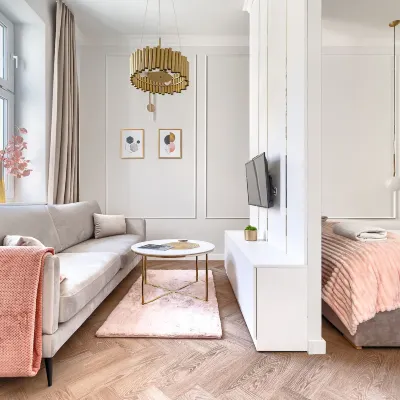 Margi Aura Lux Large and Very Glam Studio Отели рядом с достопримечательностью «Арена «Нетто»»