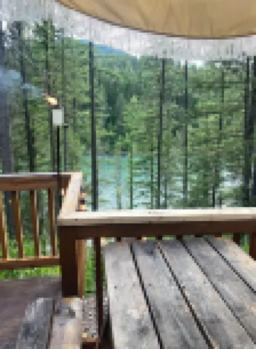 Secluded riverfront RV 7 Miles from Glacier National Park!