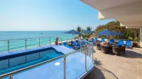 Luxurious Beachfront Villa, the Safest Swimming Beach Just 3.5 Miles South of PV Hotels in Puerto Vallarta