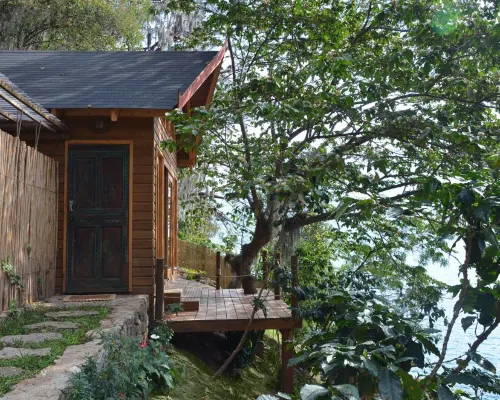 Spectacular Lakefront Cabin with luxury outdoor shower Hotels in San Marcos La Laguna