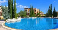 Aphrodite hills, Anatoli, 2 bedroooms apt , large terrace, 2 min from the pool