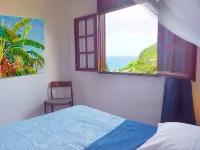 Up there in the garden - Villa with sea and mountain views - Deshaies