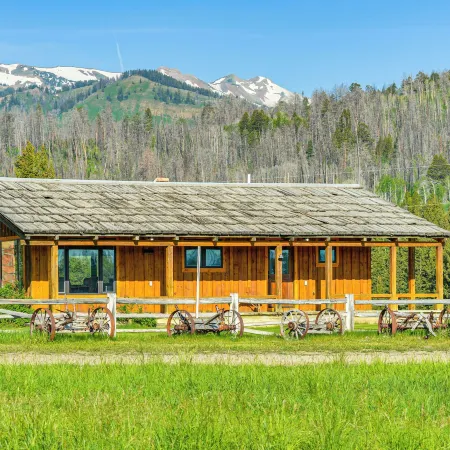 Rustic Bondurant Cabin: Fish, Hike, & Bike!