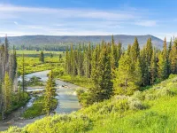 Rustic Bondurant Cabin: Fish, Hike, & Bike! Hotels in Sublette County
