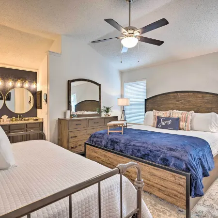 San Antonio Family Home w/ Game Room & Fire Pit!