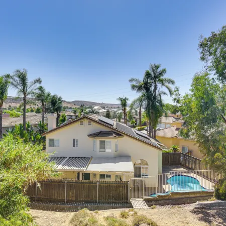 Poway Retreat w/ Stunning Sunset & Mountain Views!