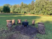 NEW LISTING! Cozy Country Farmhouse with Hot Tub