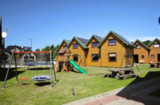 Modern Wood House in Rewal With a Terrace