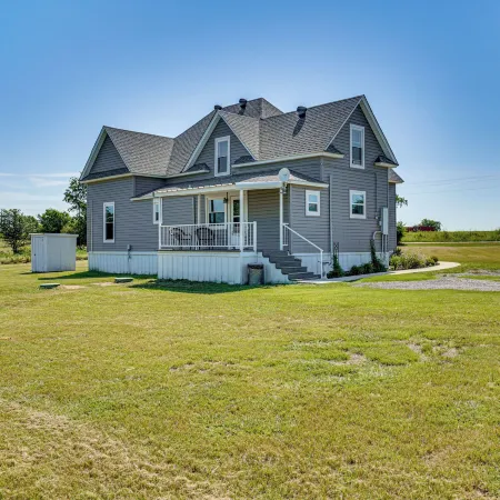 Decatur Farmhouse Getaway w/ Deck & Backyard