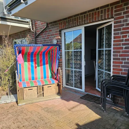 Cozy vacation apartment in Hooksiel - terrace, WLAN, barrier-free