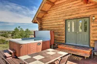 Exquisite Log Home with Lander Valley Views! - 3-Sterne