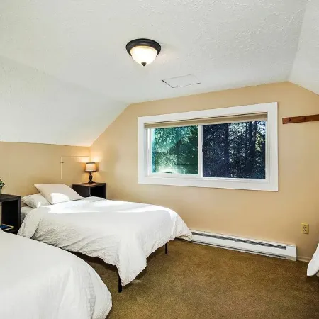 Chalet at the base of Schweitzer Mountain