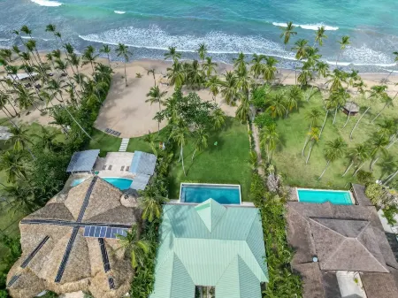 Beachfront villa at Coson beach