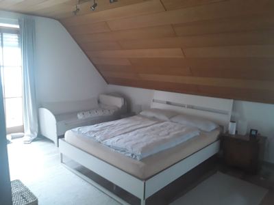 Cozy attic apartment on the Lech and Kuhsee recreation area