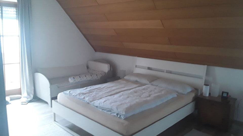 Cozy attic apartment on the Lech and Kuhsee recreation area