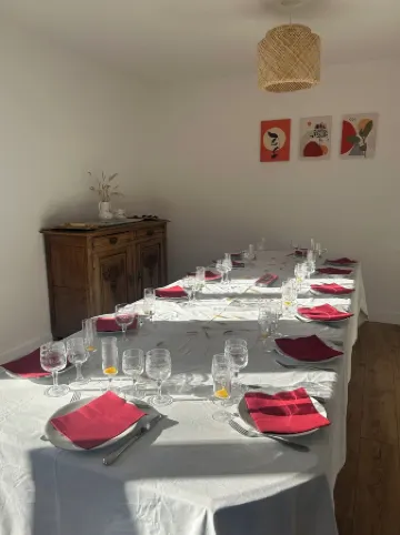 Hautes-Alpes garden apartment with open view