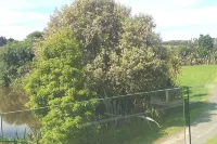 Down the steps. Two Bedrooms Lake views.