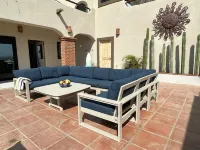 Charming 3-bedroom villa with AC, incredible ocean views.