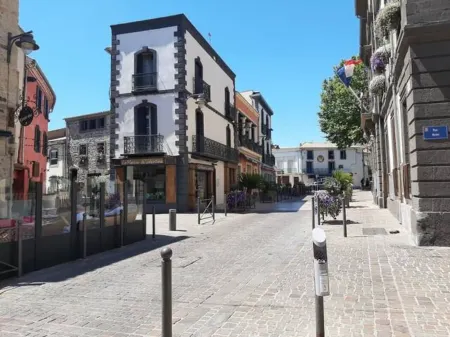 Pleasant 70 m² air-conditioned town house in the heart of the village for 6 people