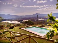 Villa in Tuscany with Heated Pool & Sports Court Hotels in Poppi