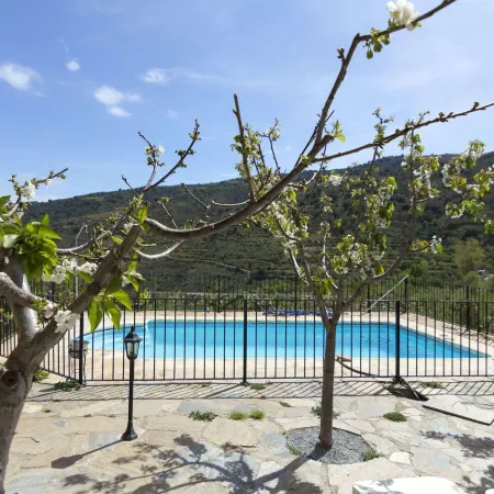Holiday Home in Laroya with Pool & BBQ
