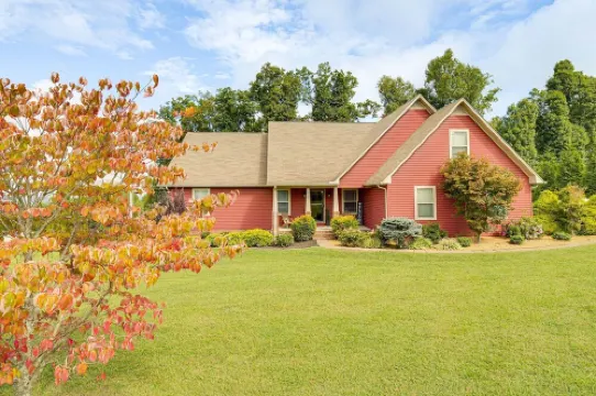 The Red House on the Mountain Top- Your Home Away from Home!