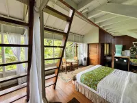 Frame Cabin with Endless Rice Field View